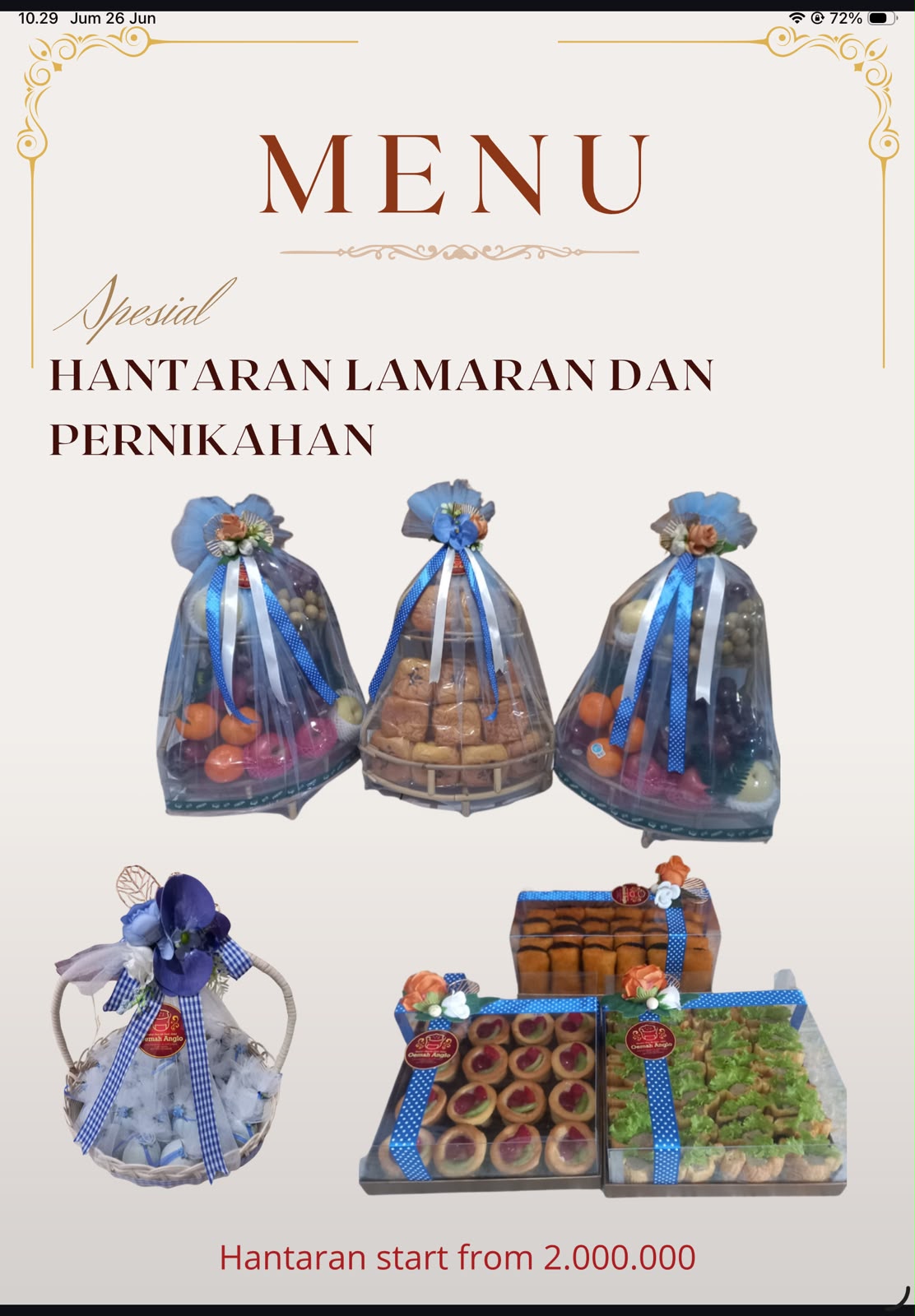 Paket Hantaran Lamaran